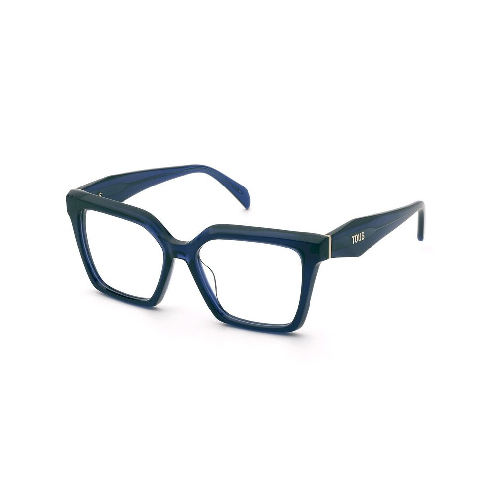 NWT Tous VTOD18-06NA Transp Blue 53mm Eyeglasses